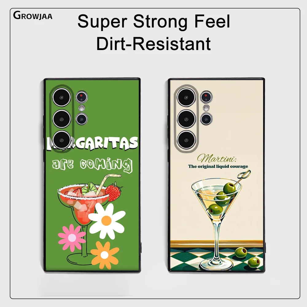 Margarita Cocktail Art Phone Case For Samsung Galaxy S25 S24 S22 S23 Ultra S21 S20 Plus 5G Frosted Non-Slip Full Cover Soft Case
Margarita Cocktail Art Phone Case For Samsung Galaxy S25 S24 S22 S23 Ultra S21 S20 Plus 5G Frosted Non-Slip Full Cover Soft Case