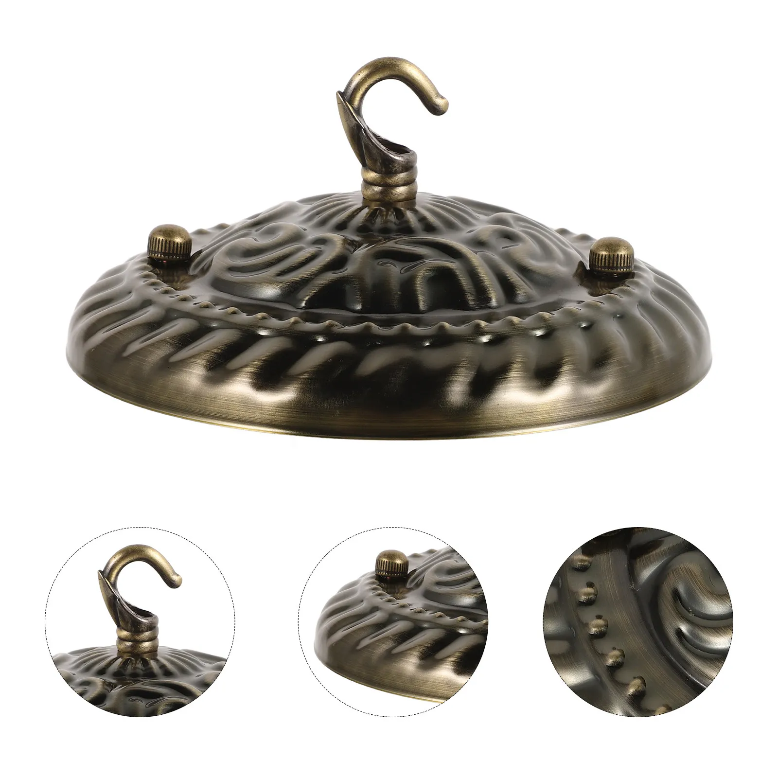 Hanging Lamp Canopy Ceiling Light Fittings Heavy Duty Embossed Ceiling Plate Fixtures Covers DIY Pendant Light Hardware Parts
Hanging Lamp Canopy Ceiling Light Fittings Heavy Duty Embossed Ceiling Plate Fixtures Covers DIY Pendant Light Hardware Parts
