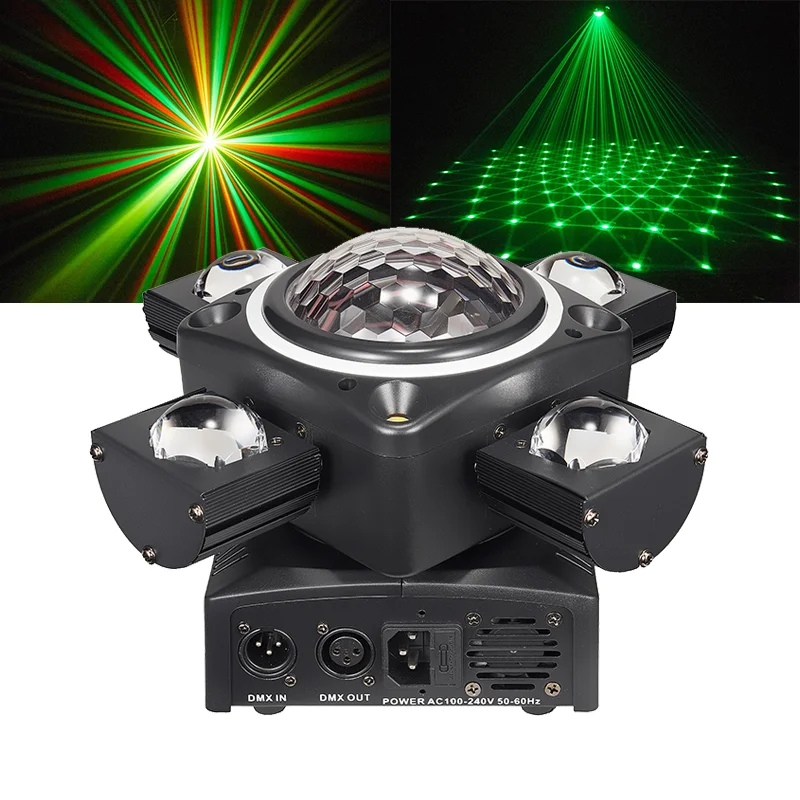 Professional Lamp 80W RGBW Four Color Color Ambiance Four Turn Arm Lamp DMX512 Control Stage Lighting Effect DJ Disco Party Bar
Professional Lamp 80W RGBW Four Color Color Ambiance Four Turn Arm Lamp DMX512 Control Stage Lighting Effect DJ Disco Party Bar
