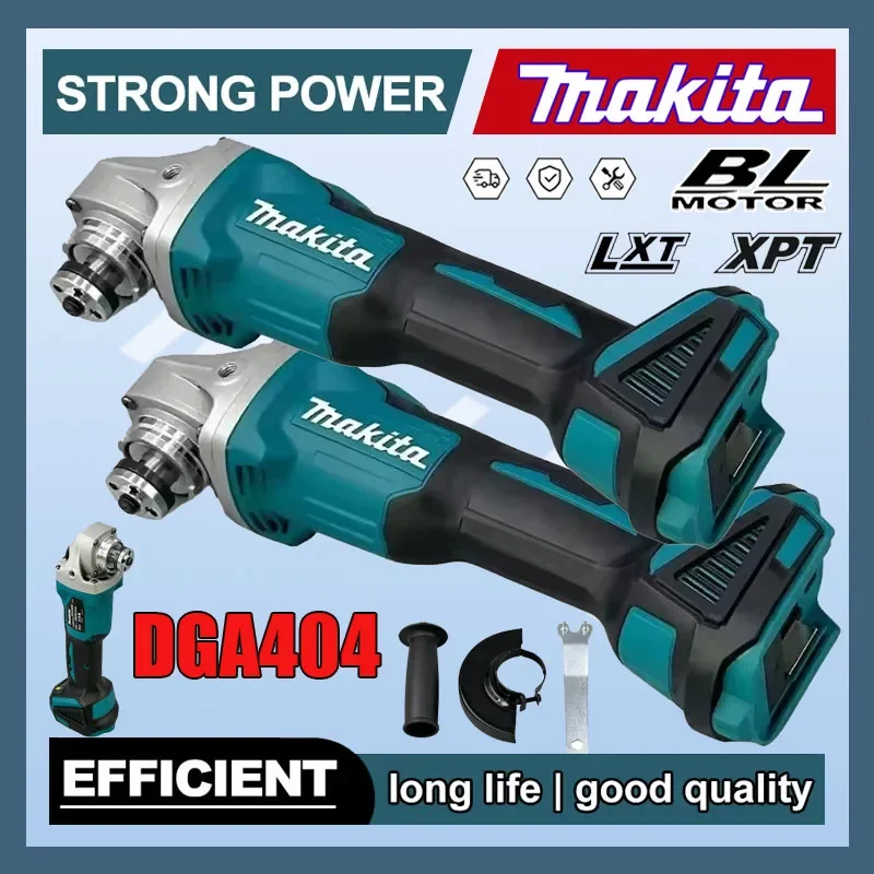 Makita DGA404 125/100mm Brushless Lithium Electric Angle Grinder Rechargeable Cutting Machine High Power Polishing Machine
Makita DGA404 125/100mm Brushless Lithium Electric Angle Grinder Rechargeable Cutting Machine High Power Polishing Machine