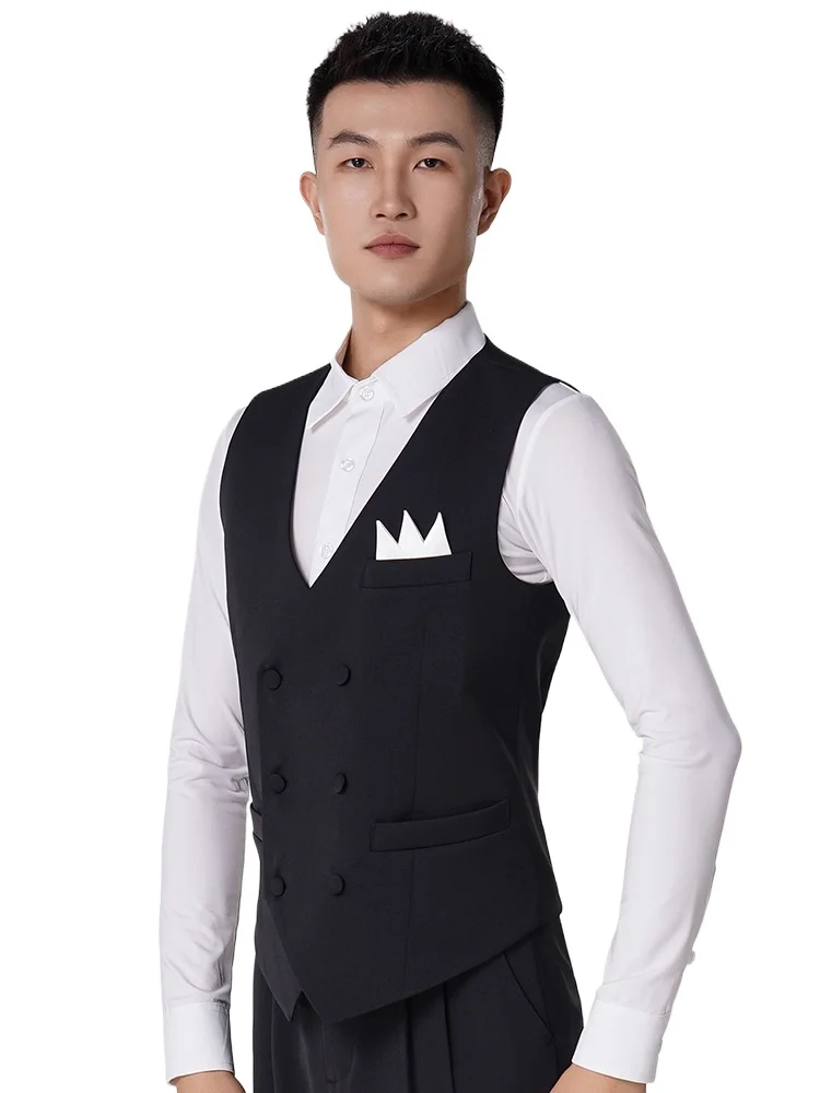 2023 Men's Modern Dance Vest Top New Latin Dance Competition Practice Clothes Ballroom Dance Clothes F5006
2023 Men's Modern Dance Vest Top New Latin Dance Competition Practice Clothes Ballroom Dance Clothes F5006
