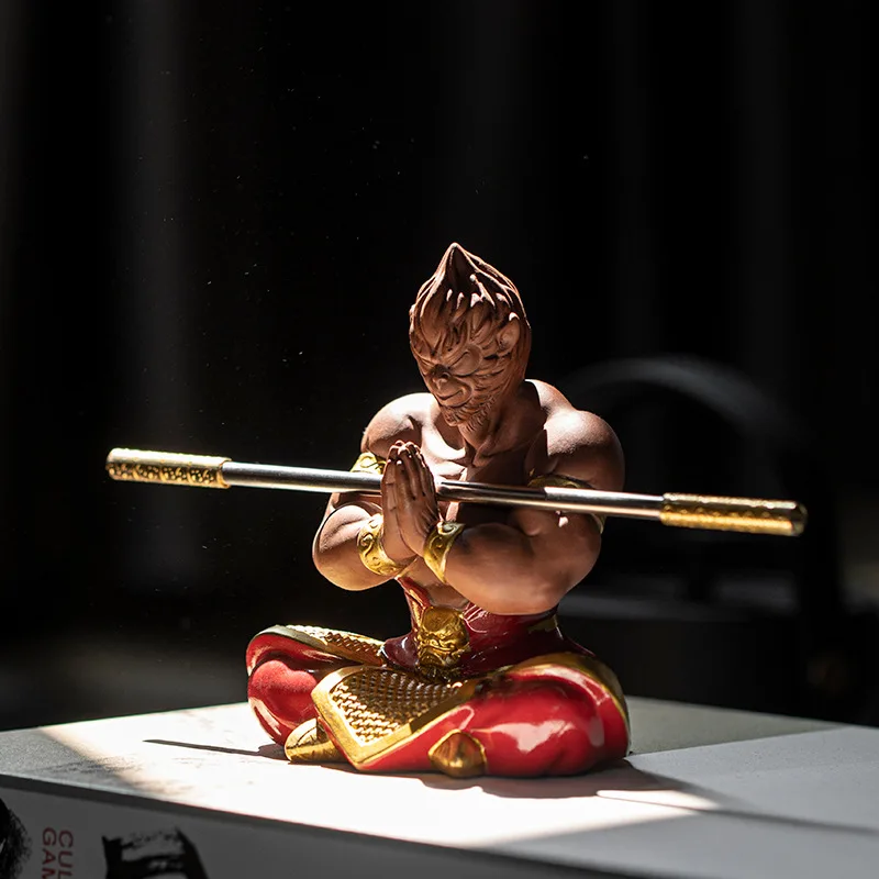 Zen the Monkey King: Quest for the Sutra Decoration Home Living Room Creative Ceramic Triumph over the Buddha Office Entrance De
Zen the Monkey King: Quest for the Sutra Decoration Home Living Room Creative Ceramic Triumph over the Buddha Office Entrance De