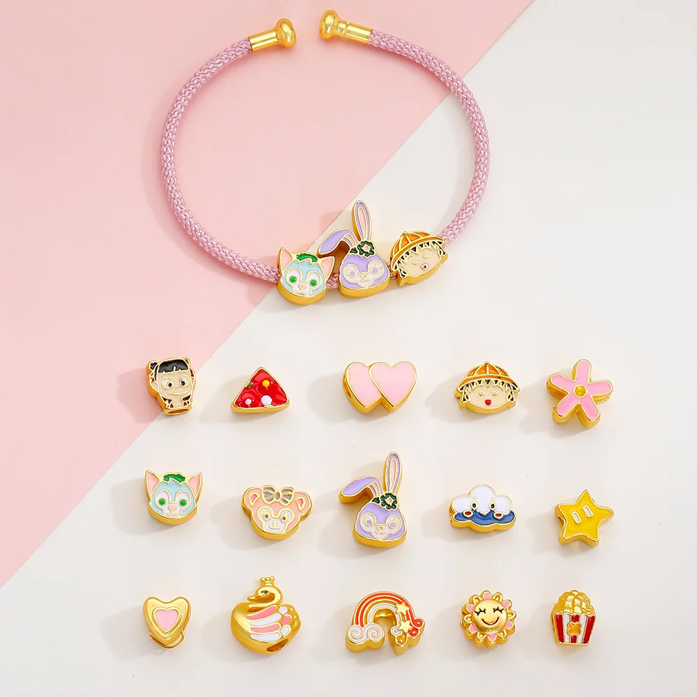 diy accessories: Sand gold cartoon cake, Chibi Maruko-chan, Geratoni Stardelu Bear bracelet
diy accessories: Sand gold cartoon cake, Chibi Maruko-chan, Geratoni Stardelu Bear bracelet