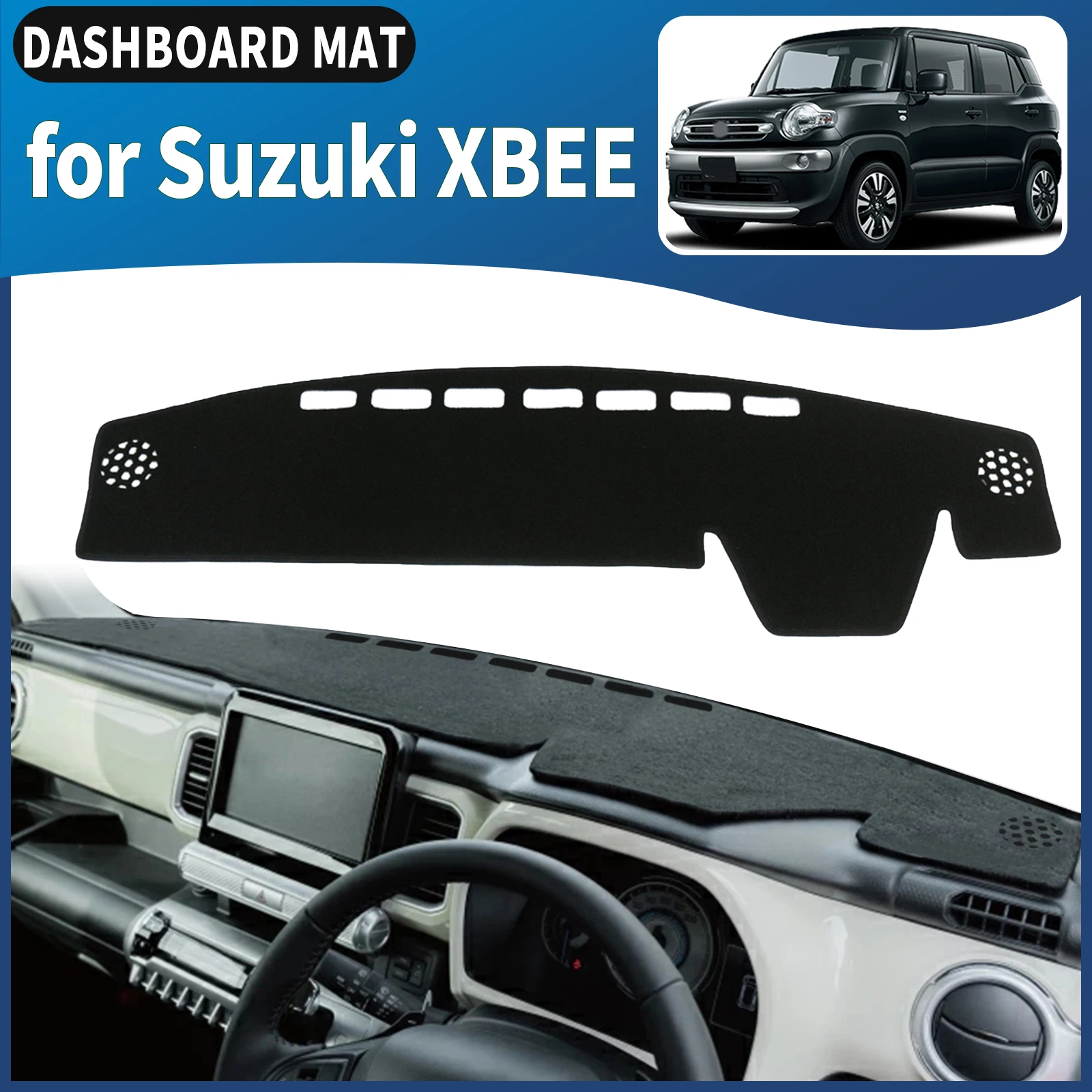 fit for Suzuki XBEE 2018 2019 2020 2021 2022-2025 Dashmat Dashboard Cover Pad Car Accessories Protective Carpet DashMat Sunshade
fit for Suzuki XBEE 2018 2019 2020 2021 2022-2025 Dashmat Dashboard Cover Pad Car Accessories Protective Carpet DashMat Sunshade