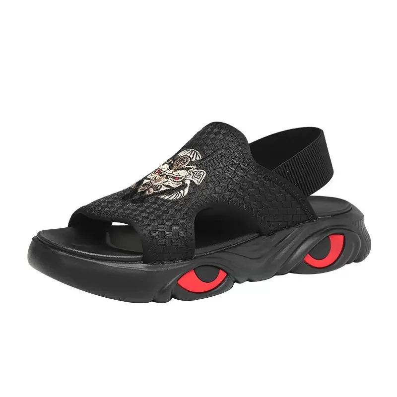 Man Sandals Genuine Leather Slides Flats Basic Outdoor Men Casual Shoes Fashion Beach Slippers Vintage Brand Chinese style Luxur
Man Sandals Genuine Leather Slides Flats Basic Outdoor Men Casual Shoes Fashion Beach Slippers Vintage Brand Chinese style Luxur