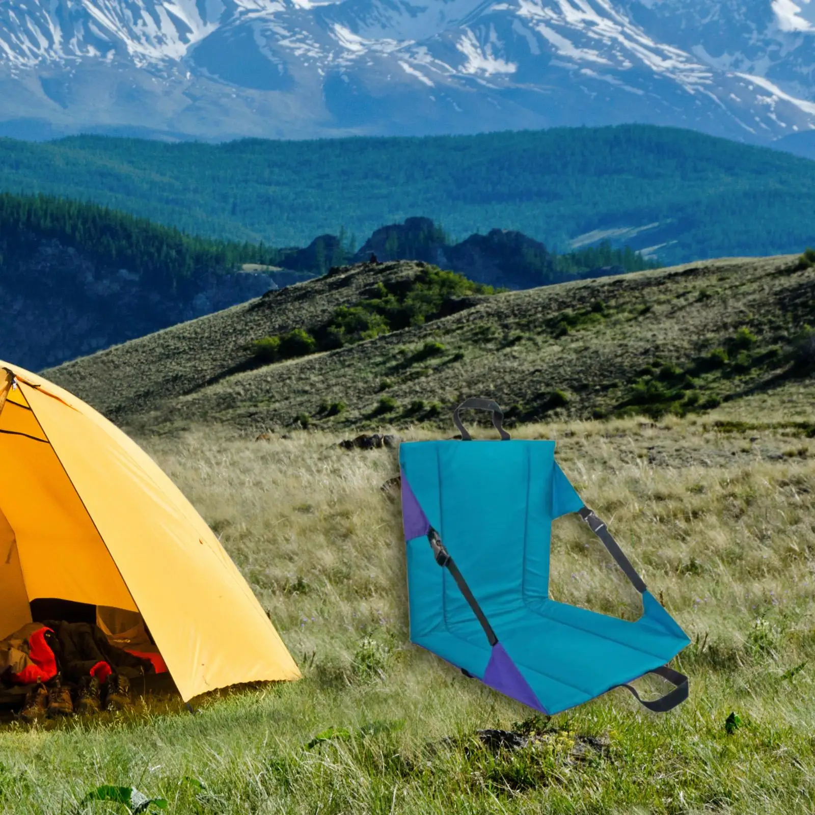 Folding Chair Folded Seat Cushion Trendy Pad with Adjustable Straps Stadium Seat Floor Chair with Backrest for Hiking Camping
Folding Chair Folded Seat Cushion Trendy Pad with Adjustable Straps Stadium Seat Floor Chair with Backrest for Hiking Camping