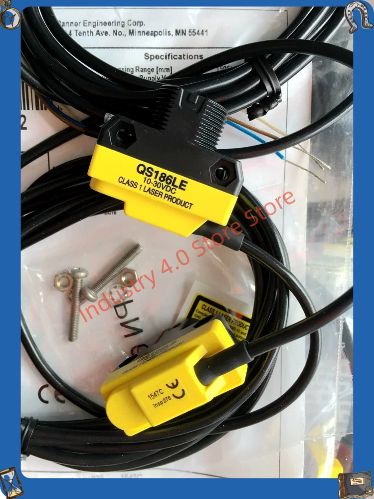 QS186LE QS18VN6R Laser Shot Optoelectronic Switch 100% NEW
QS186LE QS18VN6R Laser Shot Optoelectronic Switch 100% NEW