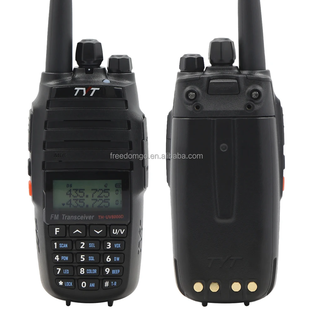 TH-UV8000D TYT оригинальное радио двухдиапазонное 7,2 В рация приемопередатчик приемник дальнего действия двустороннее радио
TH-UV8000D TYT оригинальное радио двухдиапазонное 7,2 В рация приемопередатчик приемник дальнего действия двустороннее радио