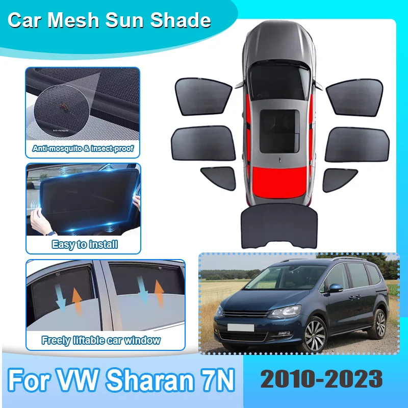 Car Window Sunshade For Volkswagen VW Sharan 7N 2010-2023 Visor Mesh Heat Insulation Windshield Frame Curtain Auto Accessories
Car Window Sunshade For Volkswagen VW Sharan 7N 2010-2023 Visor Mesh Heat Insulation Windshield Frame Curtain Auto Accessories