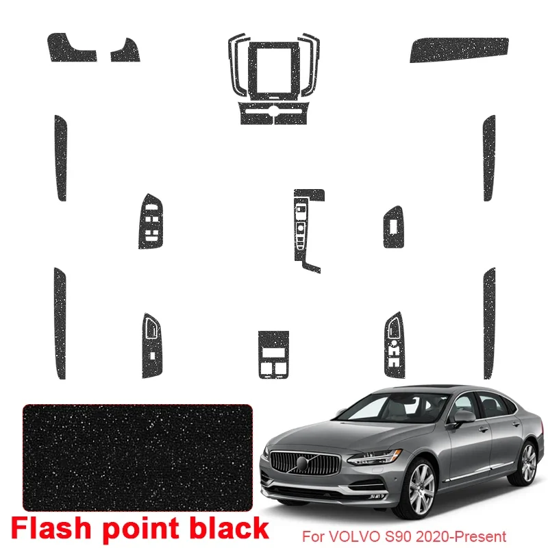 Car Carbon Interior Sticker Auto Window Lifting Panel Decal Gear Door Protective Film Accessory For VOLVO S90 2020-Present LHD
Car Carbon Interior Sticker Auto Window Lifting Panel Decal Gear Door Protective Film Accessory For VOLVO S90 2020-Present LHD
