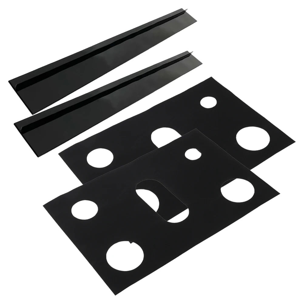 Protector Anti-fouling and Oil-proof Pad Stove Cover Stovetop Burner Covers Gas Stoves Black 
Protector Anti-fouling and Oil-proof Pad Stove Cover Stovetop Burner Covers Gas Stoves Black