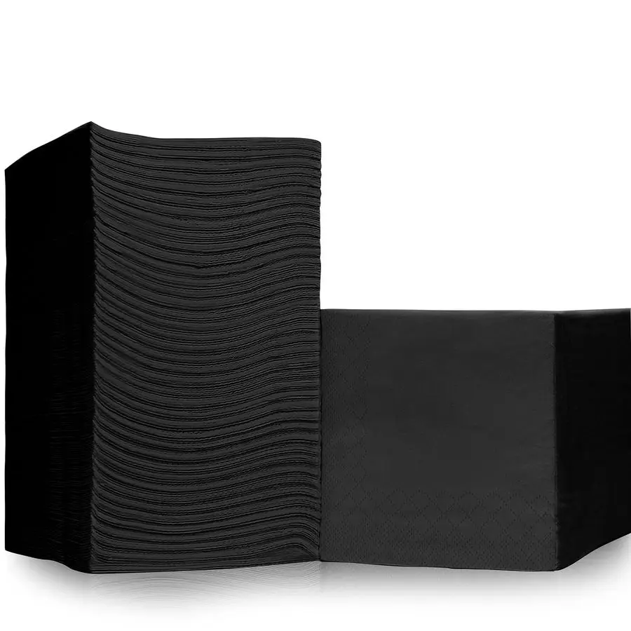 Pack Cocktail Napkins Paper Quality 3Ply Black Beverage Napkins Restaurant, Event, Bar Napkins Perfect Size Dessert Napkin Party
Pack Cocktail Napkins Paper Quality 3Ply Black Beverage Napkins Restaurant, Event, Bar Napkins Perfect Size Dessert Napkin Party