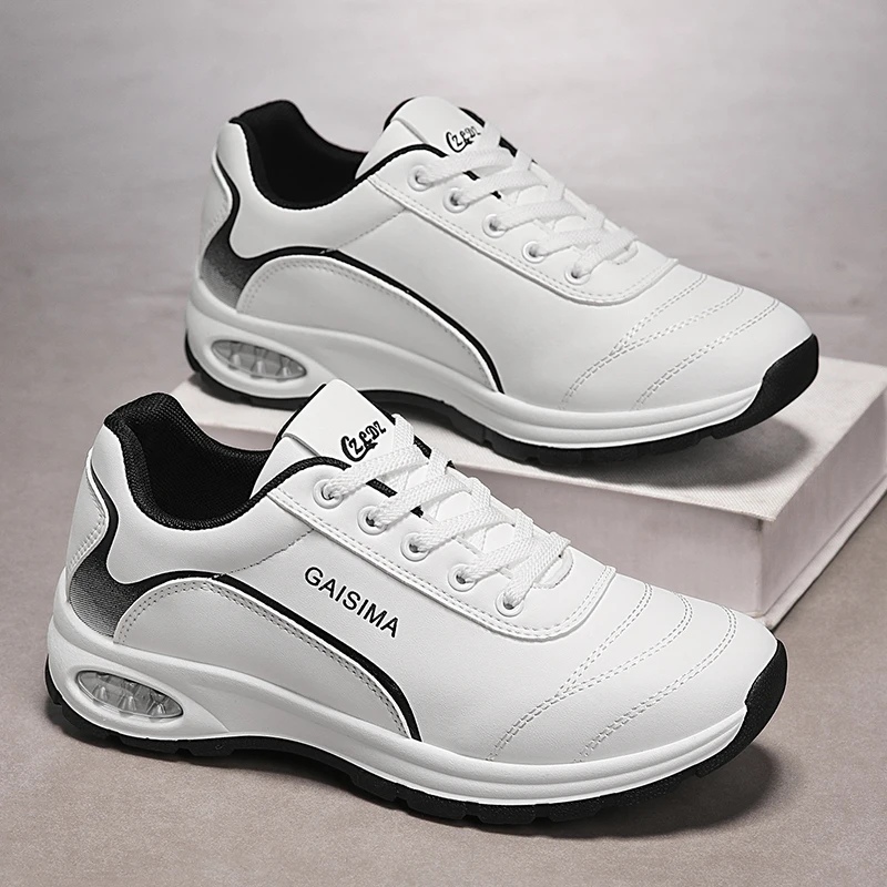 Cross-border large-size leather sports casual running shoes, travel shoes, men's shoes
Cross-border large-size leather sports casual running shoes, travel shoes, men's shoes