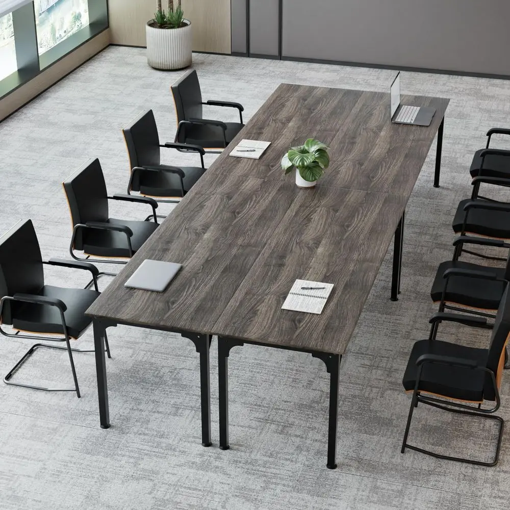 Conference Table with Flexible Configuration,Conference Room Table with Adjustable Footpads,Stable Structure,Large Rectangle Se
Conference Table with Flexible Configuration,Conference Room Table with Adjustable Footpads,Stable Structure,Large Rectangle Se