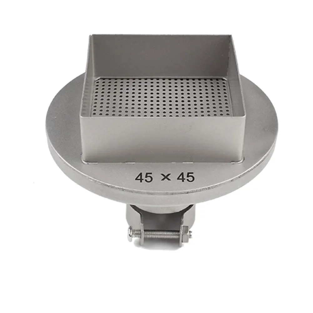 45*45mm Hot Air Nozzle 45mm X 45mm Size Adjustable Locking Screws Easy Installation For Electronic Repair For Chip Rework
45*45mm Hot Air Nozzle 45mm X 45mm Size Adjustable Locking Screws Easy Installation For Electronic Repair For Chip Rework