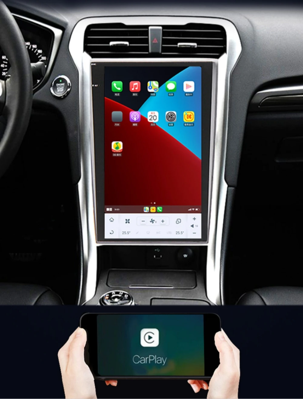 14.4" Android 11 For Ford Mondeo 2013-2021 Car Radio GPS Navacation Head Unit Wireless CarPlay Tesla Screen Multimedia Player
14.4" Android 11 For Ford Mondeo 2013-2021 Car Radio GPS Navacation Head Unit Wireless CarPlay Tesla Screen Multimedia Player
