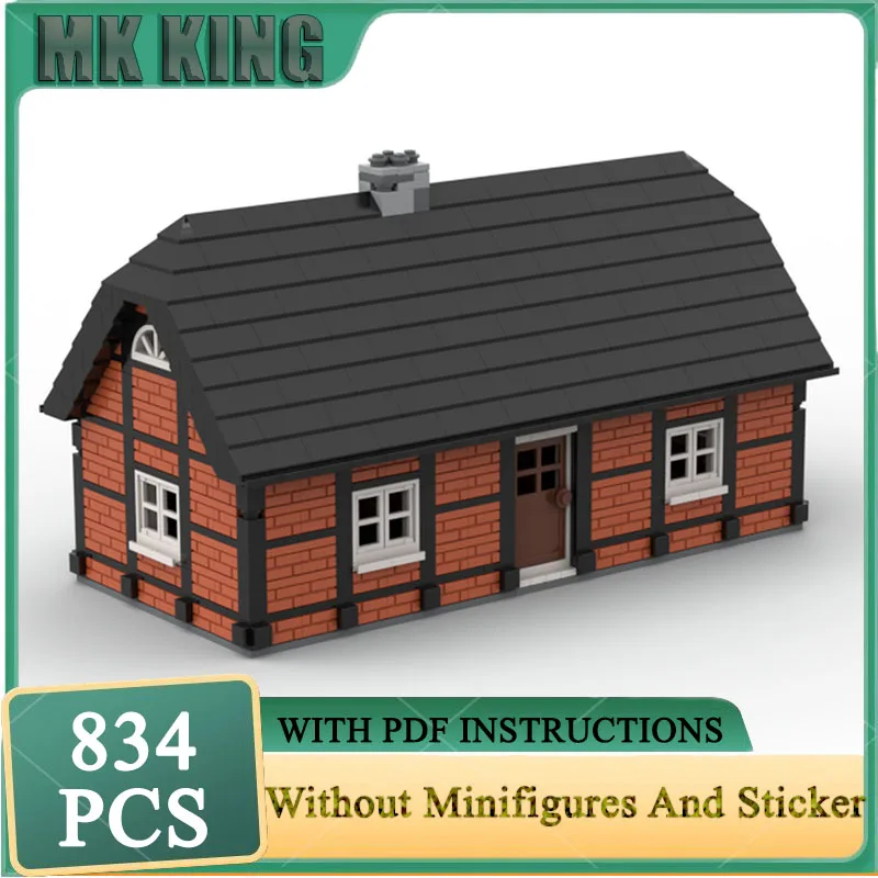Street View Model Moc Building Bricks Modular Half-timbered House Model Technology Blocks Christmas DIY Toy Construction Gifts
Street View Model Moc Building Bricks Modular Half-timbered House Model Technology Blocks Christmas DIY Toy Construction Gifts