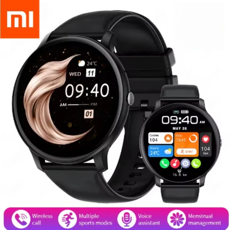 Xiaomi 2025 Новые Смарт-часы для мужчин с полным сенсорным экраном Спортивные часы для фитнеса IP67 Водонепроницаемые Bluetooth для Android умные часы для мужчин + коробка
Xiaomi 2025 Новые Смарт-часы для мужчин с полным сенсорным экраном Спортивные часы для фитнеса IP67 Водонепроницаемые Bluetooth для Android умные часы для мужчин + коробка