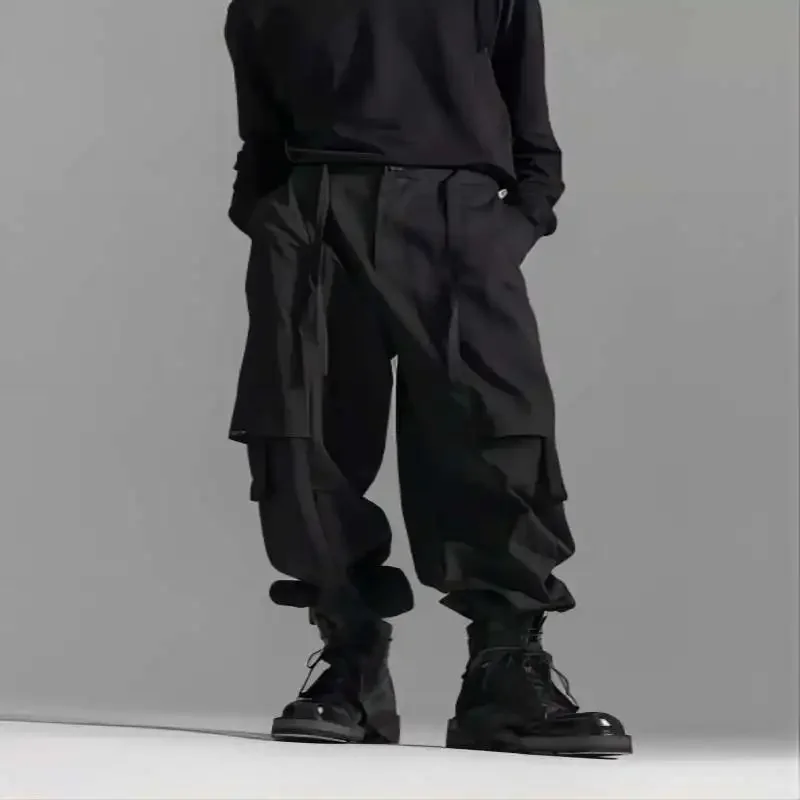 New male design with two layered patchwork leggings unisex loose casual pants Large size
New male design with two layered patchwork leggings unisex loose casual pants Large size