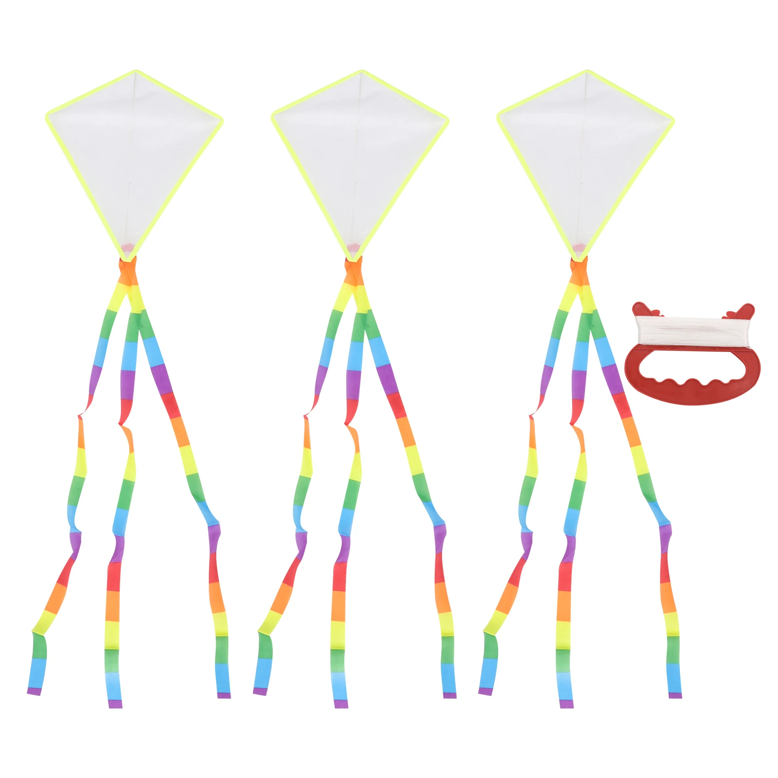 3 set DIY Kite 3 Sets White Blank Kids Long Tail Summer Painting Cloth Child Toy Outdoor Waterproof Fabric Christmas Birthday
3 set DIY Kite 3 Sets White Blank Kids Long Tail Summer Painting Cloth Child Toy Outdoor Waterproof Fabric Christmas Birthday