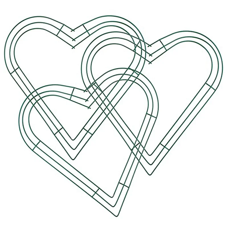 A19F-12 Pack Heart Metal Wreath 12 Inch Heart-Shaped Wire Wreath Frame For Home Wedding Valentine's Day DIY Crafts
A19F-12 Pack Heart Metal Wreath 12 Inch Heart-Shaped Wire Wreath Frame For Home Wedding Valentine's Day DIY Crafts