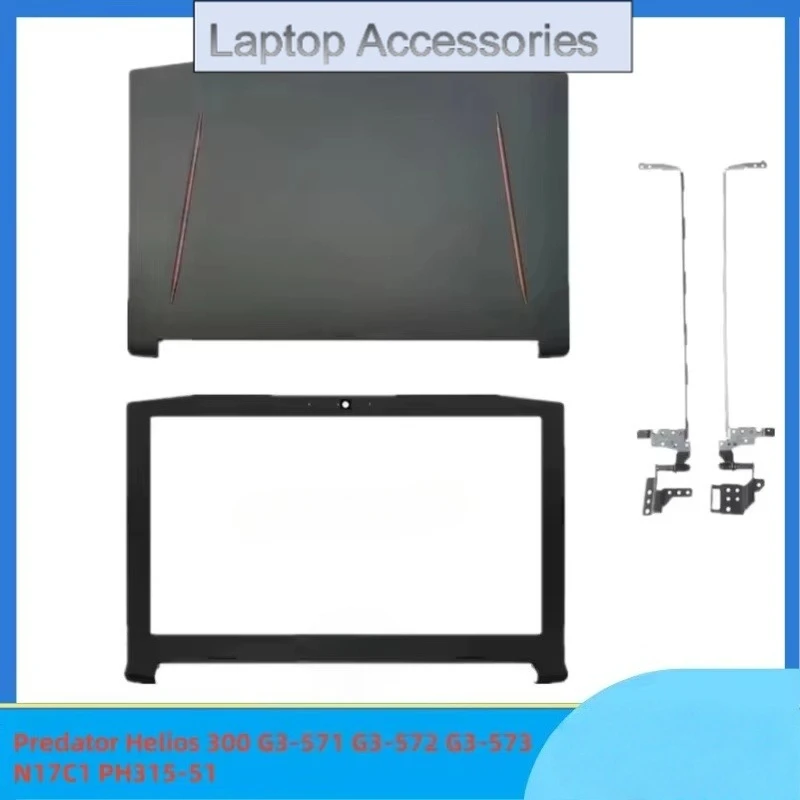 HJ For Predator Helios 300 G3-571 G3-572 G3-573 N17C1 PH315-51 LCD Back Cover Top Shell Case / LCD Bezel / Hinges
HJ For Predator Helios 300 G3-571 G3-572 G3-573 N17C1 PH315-51 LCD Back Cover Top Shell Case / LCD Bezel / Hinges