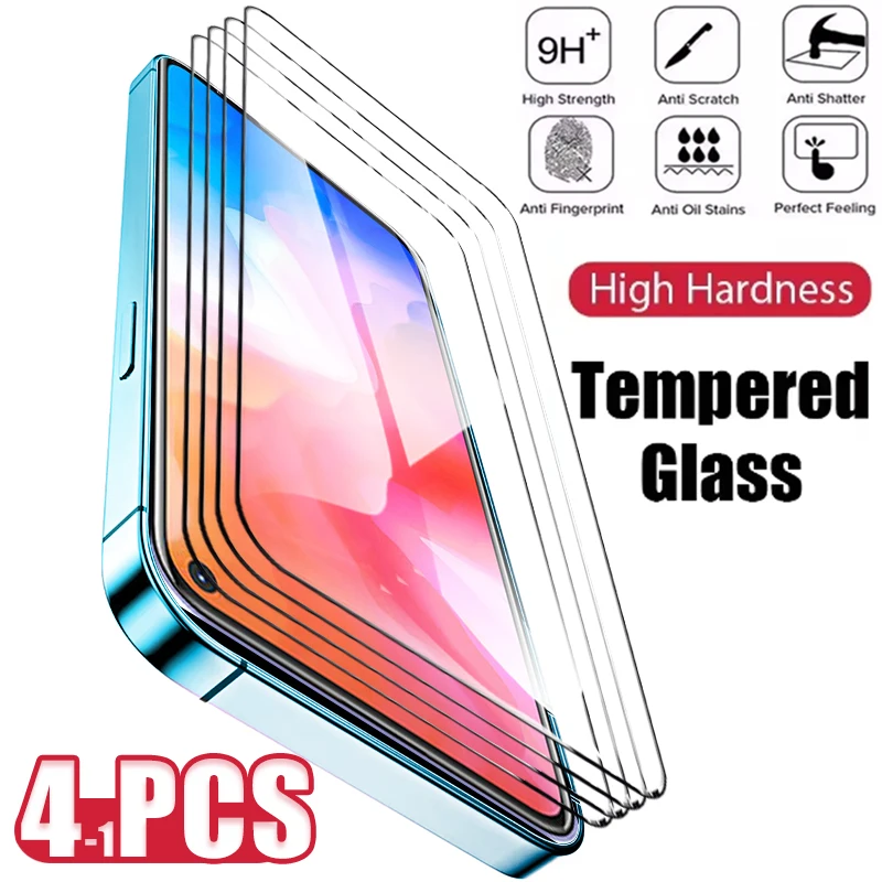 1-4PCS HD 9H Crystal Tempered Glass For vivo Y30 Y31 Y32 Y33s Y35 Y52 Y53s Y55 Y70 Y72 Y76 Y78 Clear Full Cover Screen Protector
1-4PCS HD 9H Crystal Tempered Glass For vivo Y30 Y31 Y32 Y33s Y35 Y52 Y53s Y55 Y70 Y72 Y76 Y78 Clear Full Cover Screen Protector