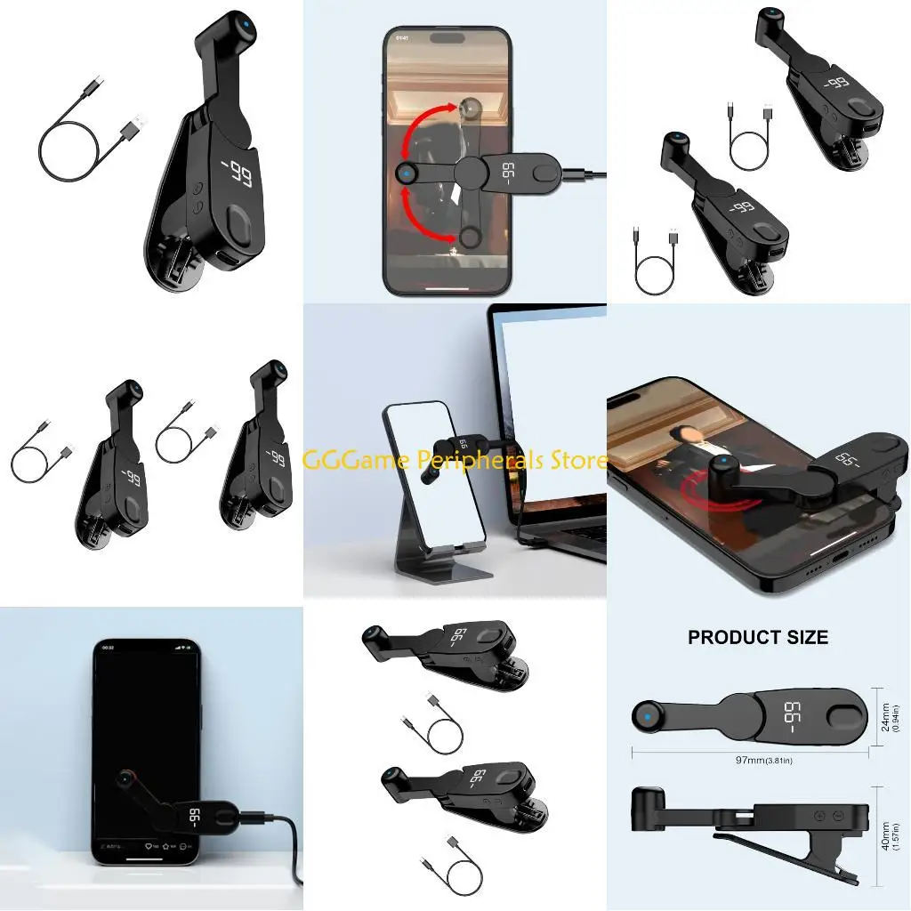 U55B Universal Phone Screen Automatic Clicking Device With LED Screen Suitable For Gaming And Task Automation Live Streaming
U55B Universal Phone Screen Automatic Clicking Device With LED Screen Suitable For Gaming And Task Automation Live Streaming