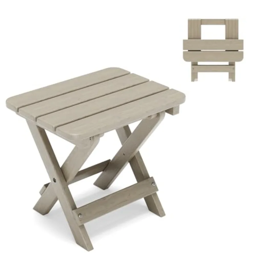 Folding Outdoor Side Table, Small HDPE Patio Table, All-Weather Compact Portable End Table for Patio, Porch, Pool, , 11.8" D x
Folding Outdoor Side Table, Small HDPE Patio Table, All-Weather Compact Portable End Table for Patio, Porch, Pool, , 11.8" D x