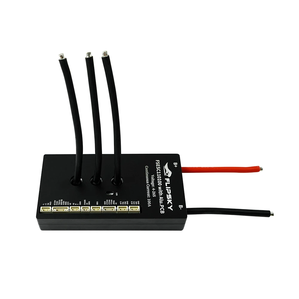 Flipsky FSESC 110100 High Voltage 110V With Aluminum PCB Based on VESC For Fighting Robot Surfboard AGV Robot
Flipsky FSESC 110100 High Voltage 110V With Aluminum PCB Based on VESC For Fighting Robot Surfboard AGV Robot