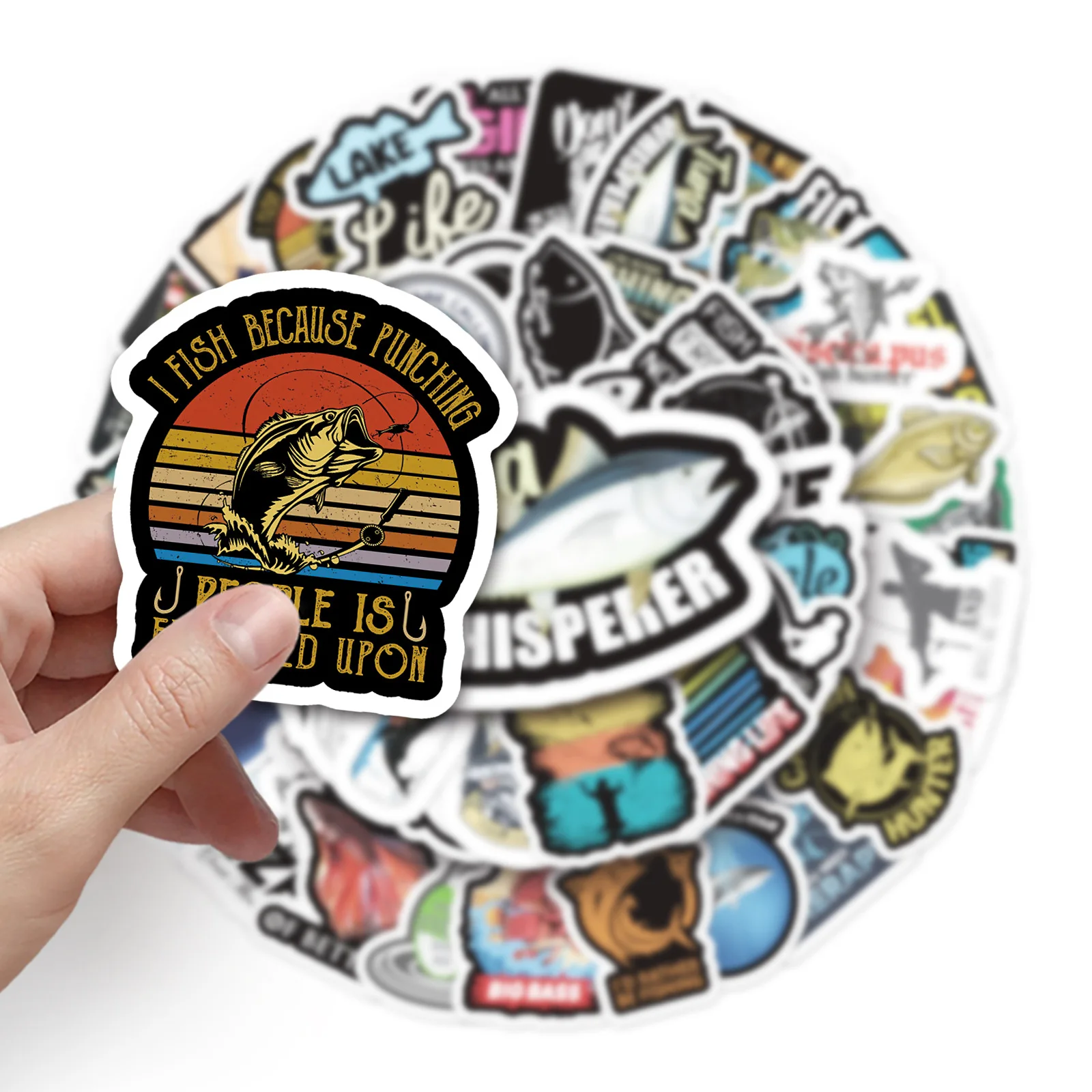 10/52PCS Outdoor Fishing Graffiti Decorative Stickers Personalized Waterproof Graffiti Decals Toys Gifts Creative DIY Diaries
10/52PCS Outdoor Fishing Graffiti Decorative Stickers Personalized Waterproof Graffiti Decals Toys Gifts Creative DIY Diaries