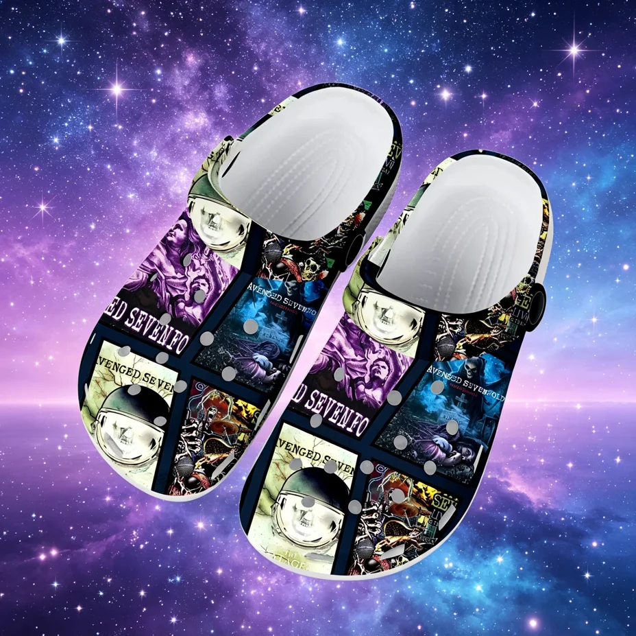 Avenged Sevenfold A7X Vintage Rock Logo Clogs Unisex Comfortable Breathable Home Beach Casual Footwear
Avenged Sevenfold A7X Vintage Rock Logo Clogs Unisex Comfortable Breathable Home Beach Casual Footwear