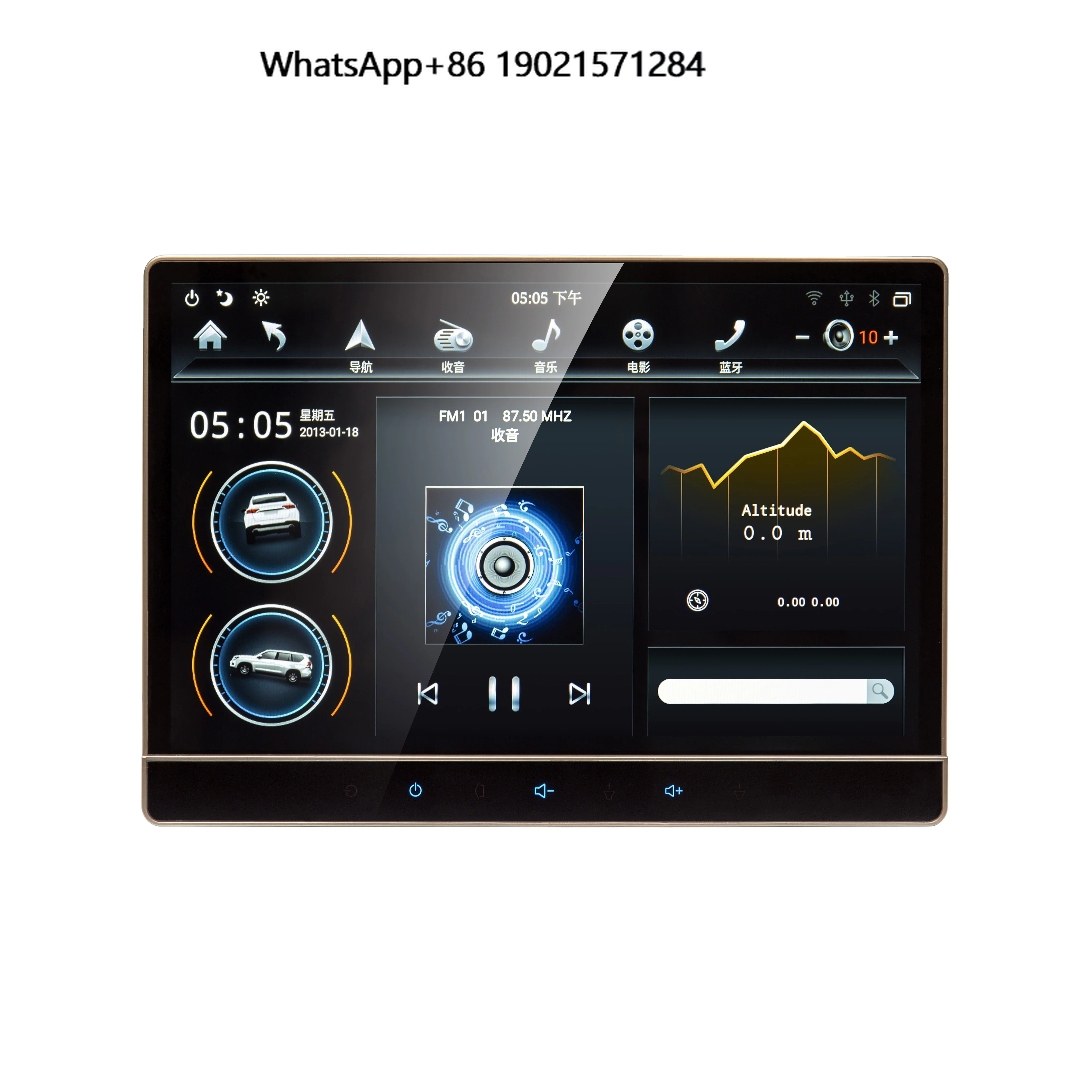 KLYDE KD-8586 Universal Android 9.0 Px6 Car DVD Player Car Radio GPS 12.2 Inch Touch Screen Player
KLYDE KD-8586 Universal Android 9.0 Px6 Car DVD Player Car Radio GPS 12.2 Inch Touch Screen Player