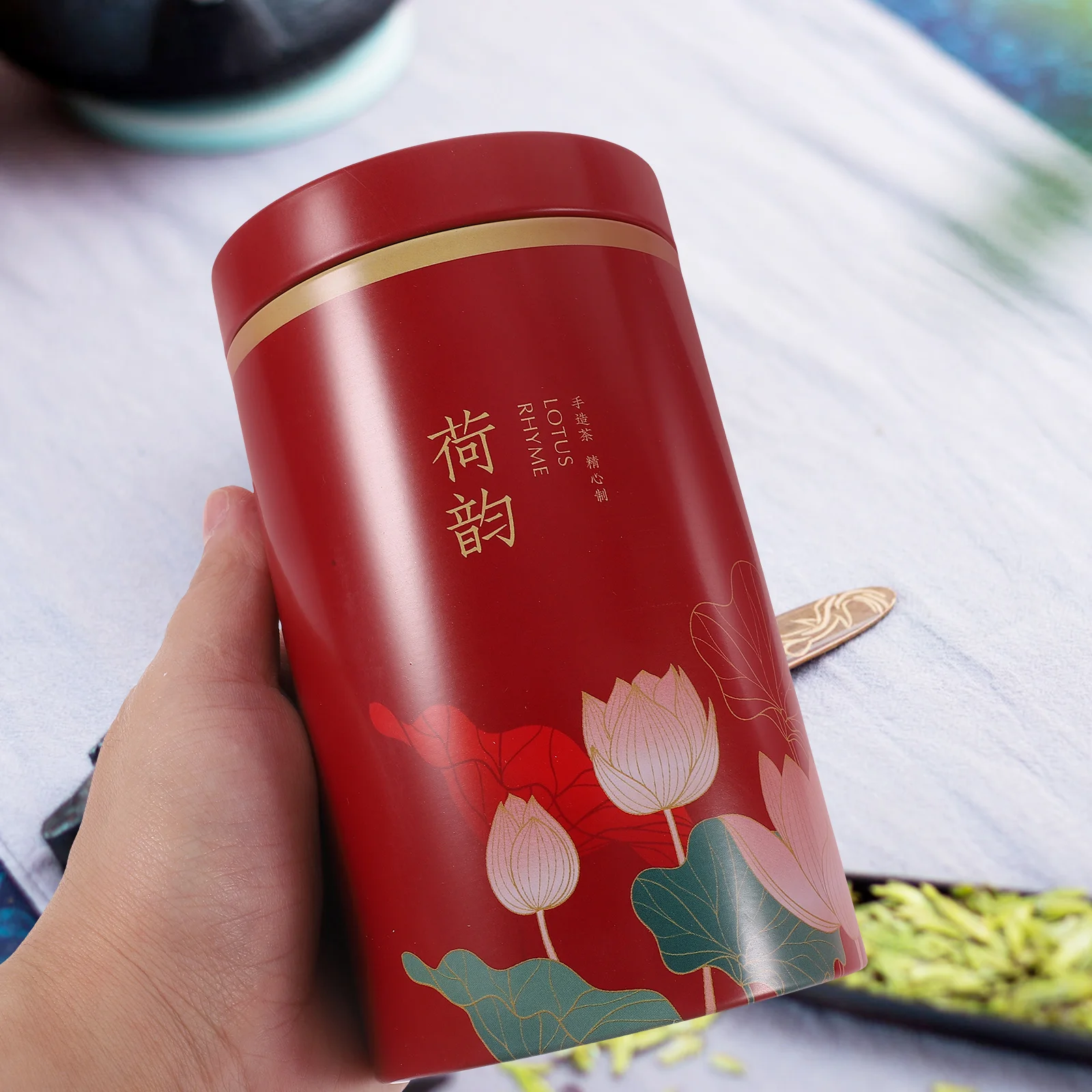 Chinese Style Tea Tin Can Sealed Airtight Metal Container Large Capacity Dustproof Storage For Coffee Beans Candy
Chinese Style Tea Tin Can Sealed Airtight Metal Container Large Capacity Dustproof Storage For Coffee Beans Candy