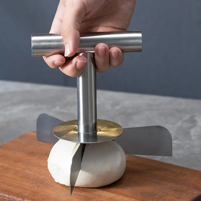 Dough Divider Bread Cutter Stainless Steel Food Baking Scrapers Baking Supplies Reusable Food Chopper Noodles Cutter Even Pizza
Dough Divider Bread Cutter Stainless Steel Food Baking Scrapers Baking Supplies Reusable Food Chopper Noodles Cutter Even Pizza