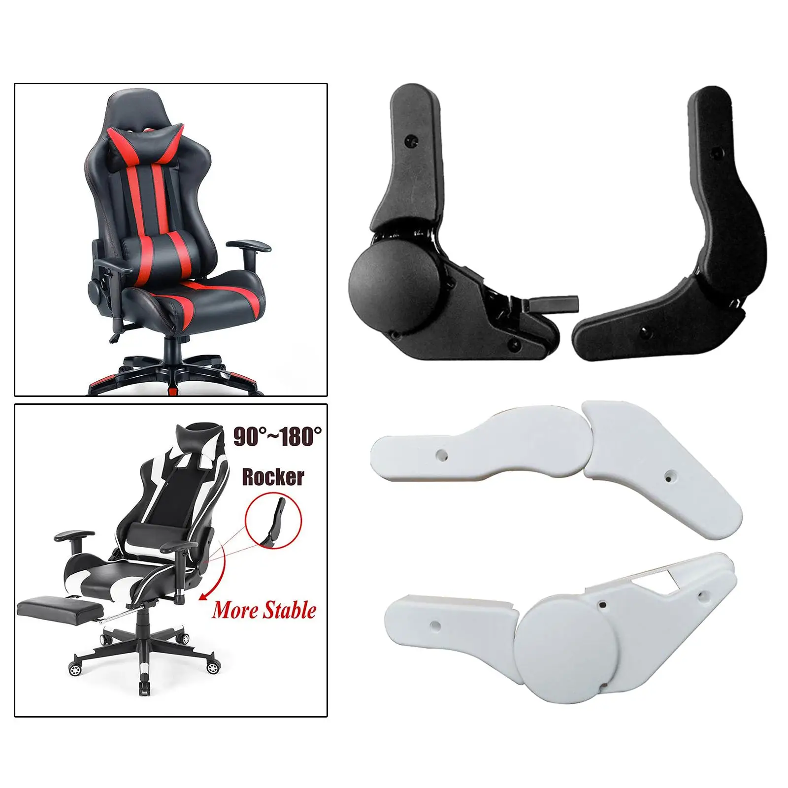 Многоугольный регулятор, практичная замена, сверхмощная регулировка угла 90-180, прочная для игрового сиденья, аксессуары для запасных частей
Многоугольный регулятор, практичная замена, сверхмощная регулировка угла 90-180, прочная для игрового сиденья, аксессуары для запасных частей