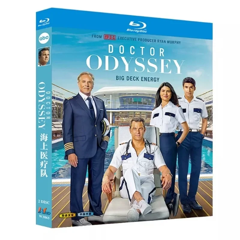 Blu-ray BD Disc High Definition American Drama Maritime Medical Team Dr Odyssey 2024 2 Discs
Blu-ray BD Disc High Definition American Drama Maritime Medical Team Dr Odyssey 2024 2 Discs