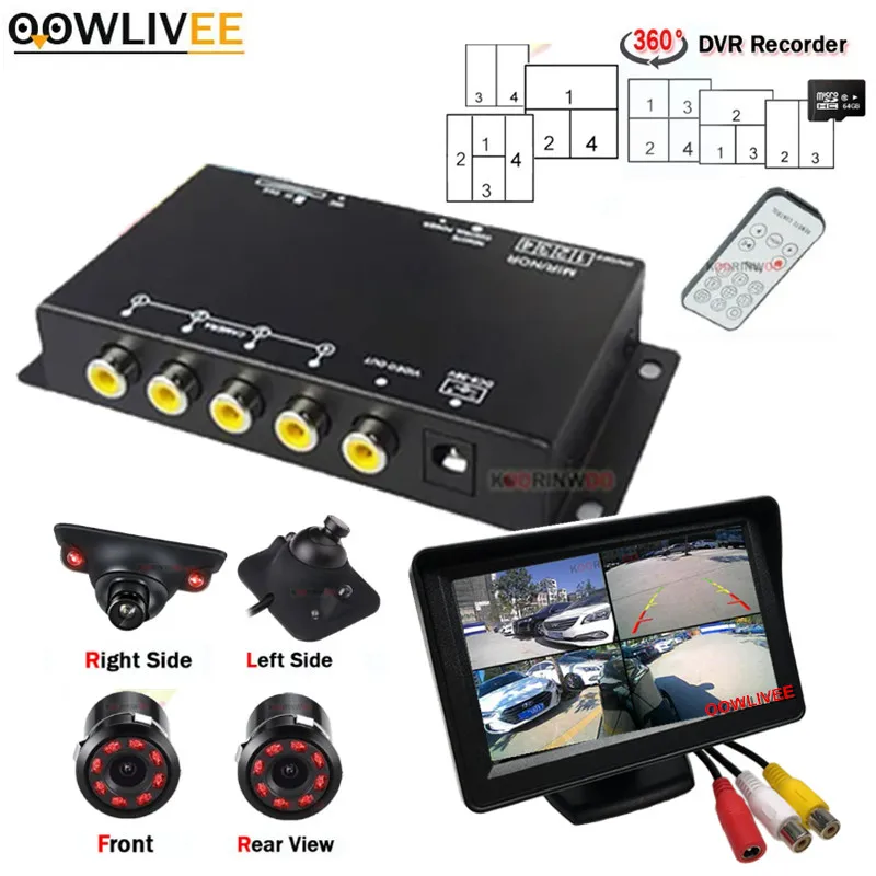 Car Dashcam Video Recorder Auto Dvr Smart 360 Around View System Accessories Monitor Black Box For Front Reverse Camera Vehicle
Car Dashcam Video Recorder Auto Dvr Smart 360 Around View System Accessories Monitor Black Box For Front Reverse Camera Vehicle