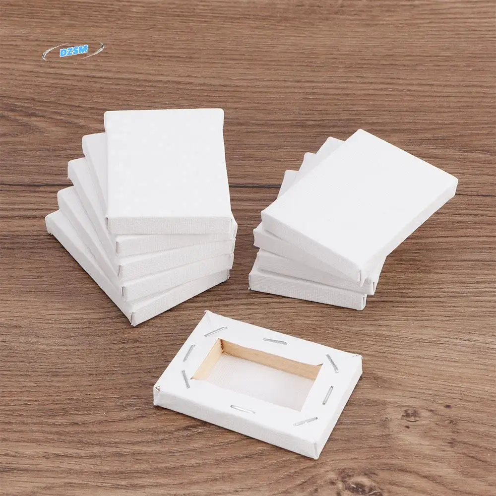 10pcs Small Stretched White Wooden Painting Supplies Oil Paint Board Frame Artist Canvas
10pcs Small Stretched White Wooden Painting Supplies Oil Paint Board Frame Artist Canvas
