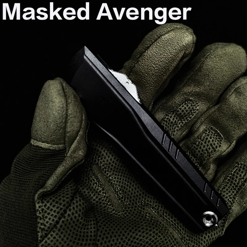 Micro Ultratech Aluminum Handle EDC Knife High Hardness D2 Steel Tech Pocket Knives Outdoor utility Portable Tools Men's gifts
Micro Ultratech Aluminum Handle EDC Knife High Hardness D2 Steel Tech Pocket Knives Outdoor utility Portable Tools Men's gifts