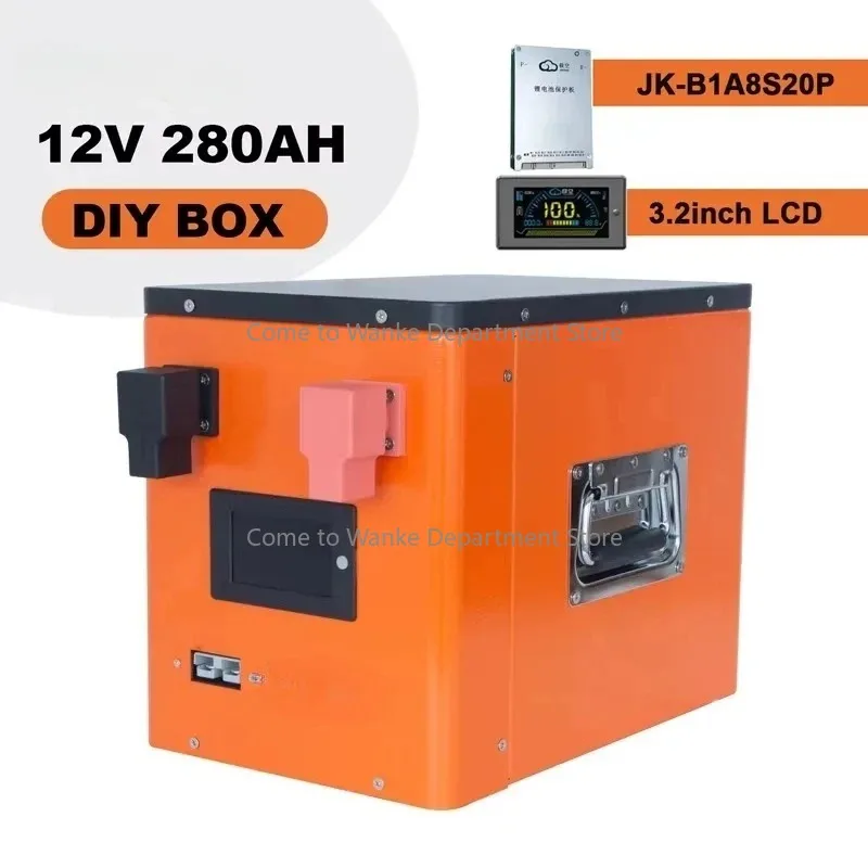 New Customized Outdoor Empty Lithium Lifepo4 24V 48V 100Ah 135Ah 200Ah 280Ah 320ah Solar 12V Diy Battery Box Kit Case
New Customized Outdoor Empty Lithium Lifepo4 24V 48V 100Ah 135Ah 200Ah 280Ah 320ah Solar 12V Diy Battery Box Kit Case