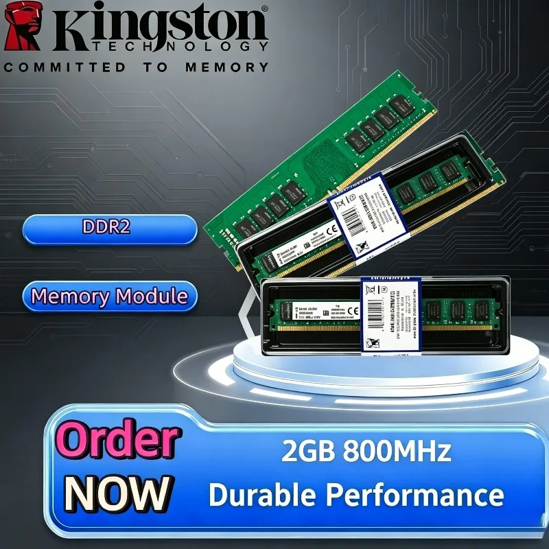 Performance Durable Available Pack Multi Stick RAM Desktop Standard 800MHz 2GB Memoria Desktop DDR2 PC2-6400 Kingston Reliable
Performance Durable Available Pack Multi Stick RAM Desktop Standard 800MHz 2GB Memoria Desktop DDR2 PC2-6400 Kingston Reliable