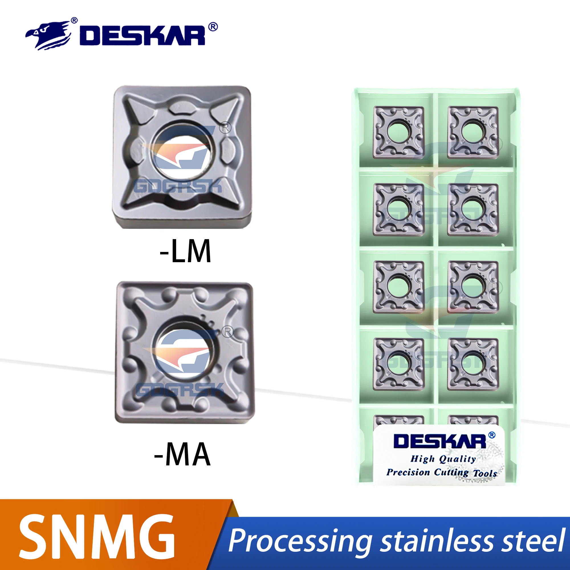 DESKAR 100% оригинал SNMG120408/12-MA CV LM MM LF6018S внешнее циркулярное режущее лезвие токарный станок с ЧПУ
DESKAR 100% оригинал SNMG120408/12-MA CV LM MM LF6018S внешнее циркулярное режущее лезвие токарный станок с ЧПУ