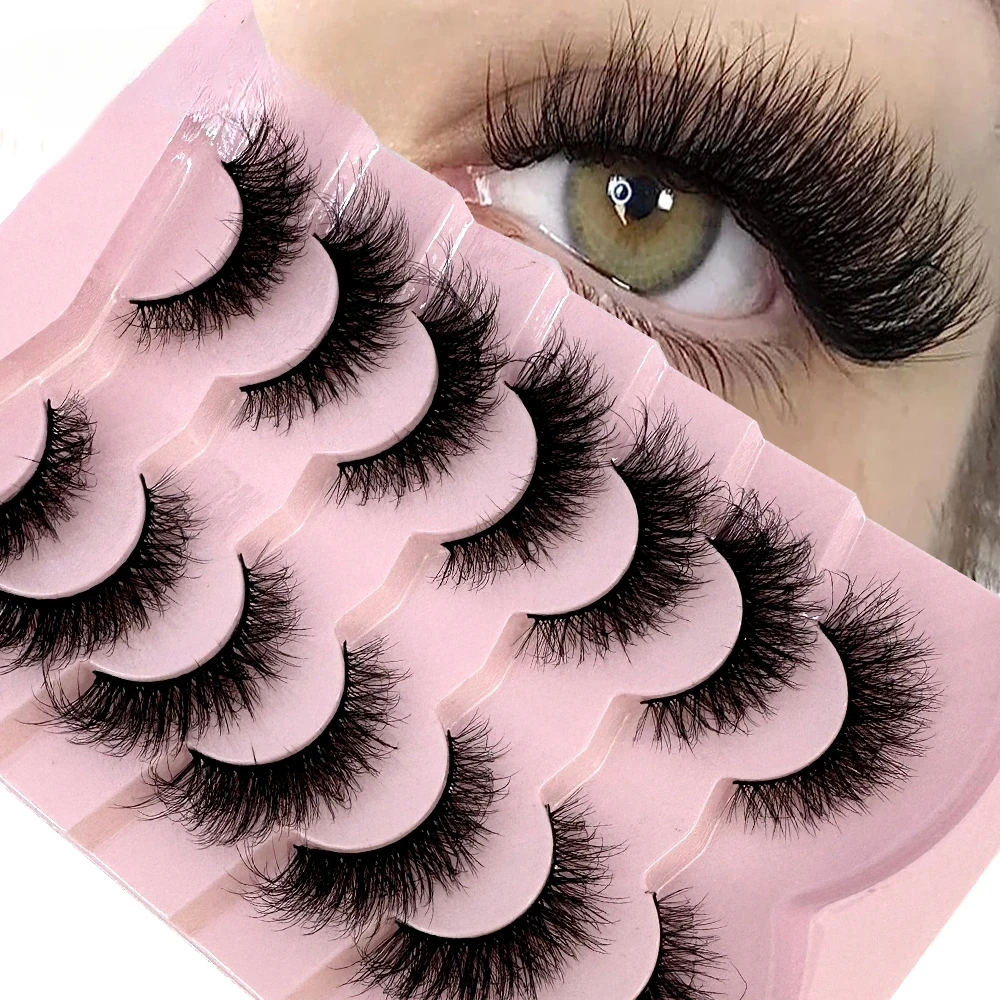 Mink Lashes Natural Look False Eyelashes Wispy Cat Eye Lashes Fluffy 3D Mink Lashes Natural Fake Lashes Strip Lashes Pack 7Pairs
Mink Lashes Natural Look False Eyelashes Wispy Cat Eye Lashes Fluffy 3D Mink Lashes Natural Fake Lashes Strip Lashes Pack 7Pairs