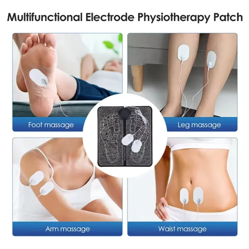 Electric Foot Massager Pad Muscle Massage Relaxation Trainer For Massage Fitness Outdoor Sport Home Family Relax
Electric Foot Massager Pad Muscle Massage Relaxation Trainer For Massage Fitness Outdoor Sport Home Family Relax