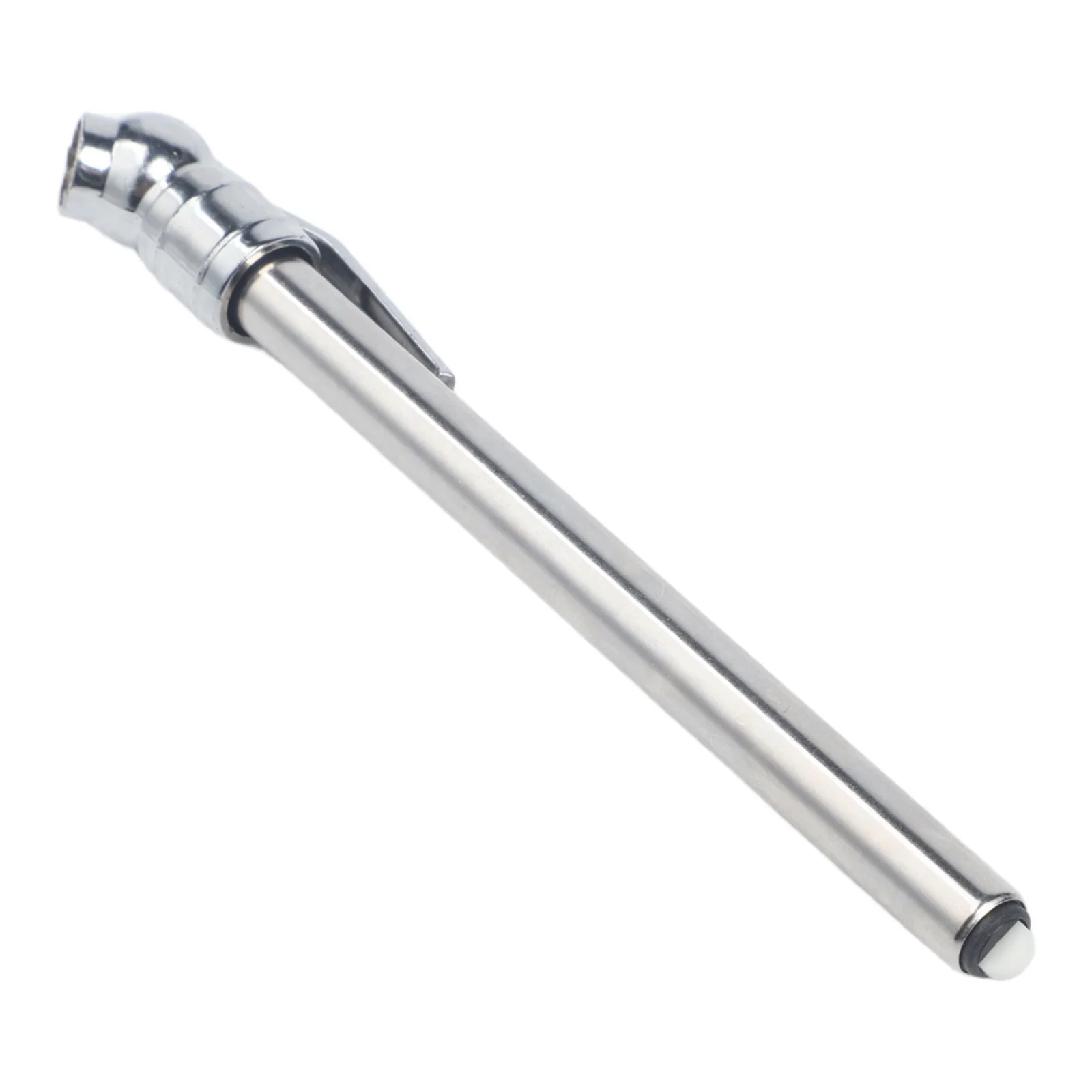 Portable tire pressure gauge pen metal tire pressure tester for cars quick and easy pressure check with silver finish
Portable tire pressure gauge pen metal tire pressure tester for cars quick and easy pressure check with silver finish