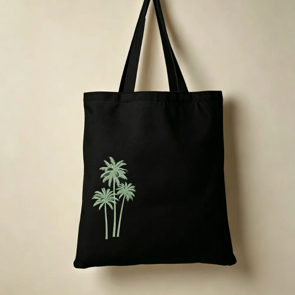 Personalized Palm Tree Canvas Bag Custom Pattern Printed Wedding Tote Bag Large Capacity Creative Travel Gift For Friend
Personalized Palm Tree Canvas Bag Custom Pattern Printed Wedding Tote Bag Large Capacity Creative Travel Gift For Friend