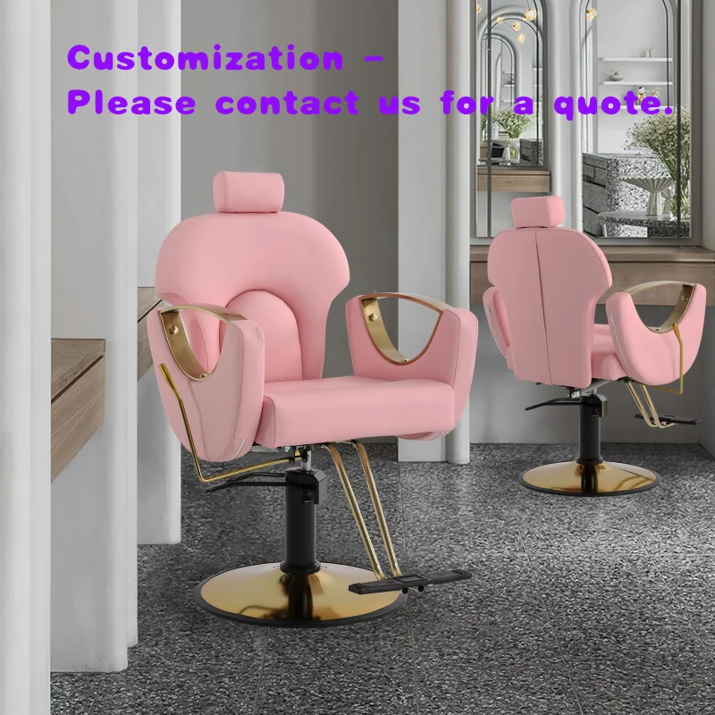 custom.Modern New Barbershop Chair Hair Salon Special Simple Modern pink Salon Chair Selling Adjustable Recliner Chair
custom.Modern New Barbershop Chair Hair Salon Special Simple Modern pink Salon Chair Selling Adjustable Recliner Chair