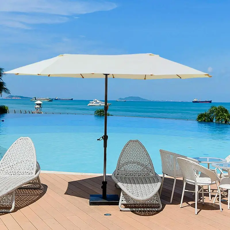 Waterproof Patio Umbrella Replacement Canopy Outdoor Patio Umbrella Top Fabric Cover 12-Rib UV Protection Rainproof Sunshade
Waterproof Patio Umbrella Replacement Canopy Outdoor Patio Umbrella Top Fabric Cover 12-Rib UV Protection Rainproof Sunshade