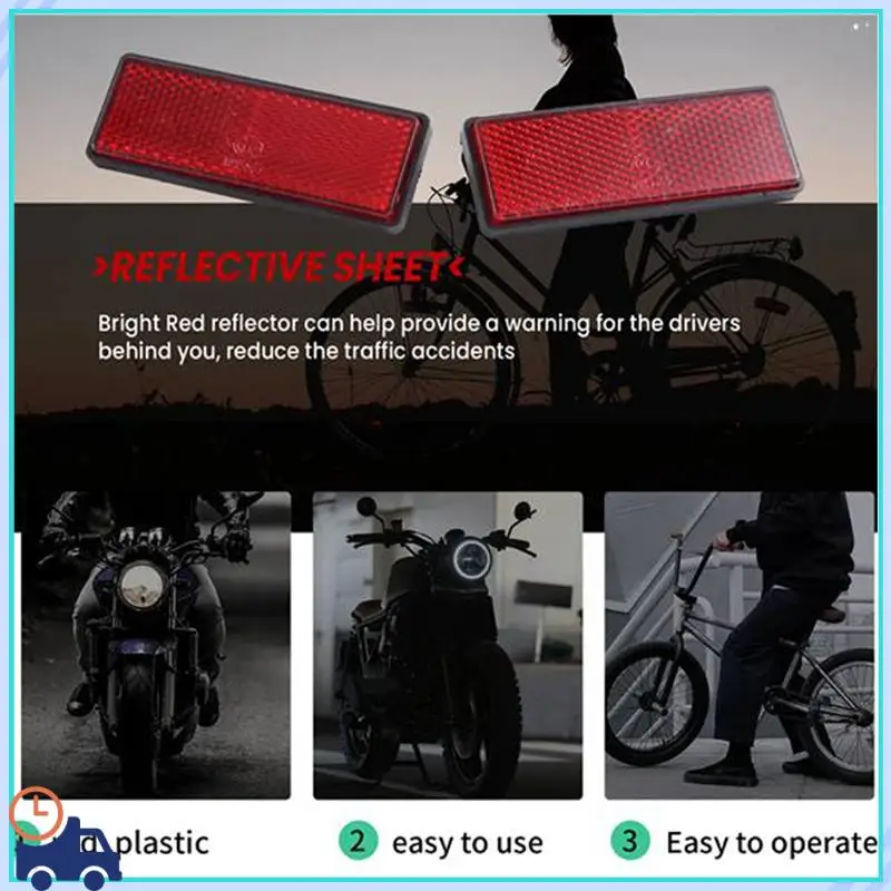 20 Pcs Rectangle Red Reflectors Universal For Motorcycles Atv Bikes Dirt Bikes
20 Pcs Rectangle Red Reflectors Universal For Motorcycles Atv Bikes Dirt Bikes